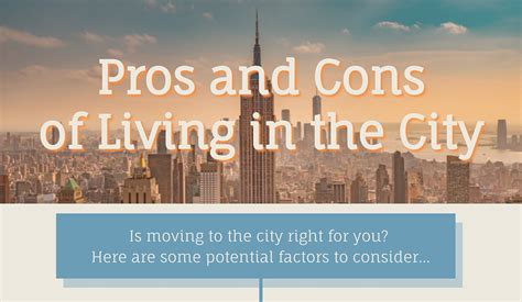 Health Impact: The Pros and Cons of Living in a City .